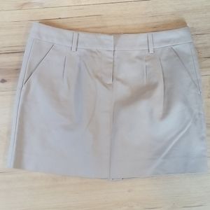 Old Navy khaki mini skirt, size 4